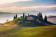 Tuscany at early morning