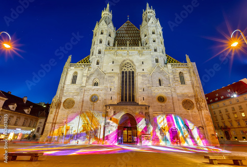 Photo: St. Stephan cathedral in Vienna St. Stephan cathedral in Vienna