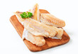 Fresh fish fillets