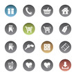 Shopping icons
