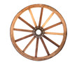 Wooden cartwheel