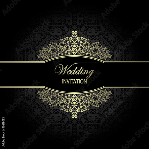 Vector: Vintage seamless wallpaper Vintage seamless wallpaper