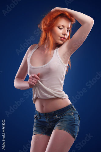 Photo: woman with red hair woman with red hair