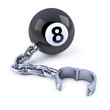 8 Ball and chain