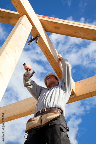 Photo: authentic construction worker authentic construction worker