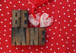 polka dots, hearts, be mine