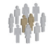 Figuren, Gruppe, Coaching, Gespraech, Therapie