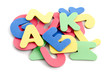 Bunte Buchstaben