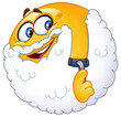 Vector: Shaving emoticon Shaving emoticon