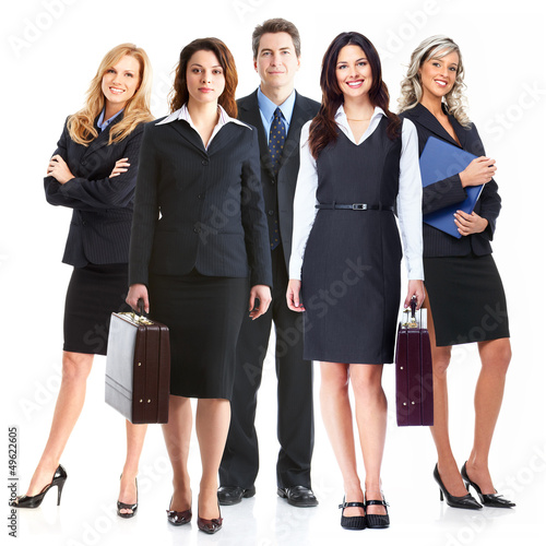 Photo: Business people team. Business people team.