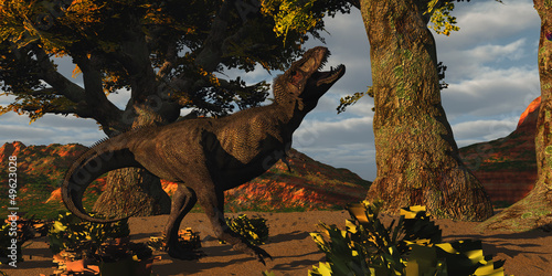 Illustration: T-Rex Defiance T-Rex Defiance