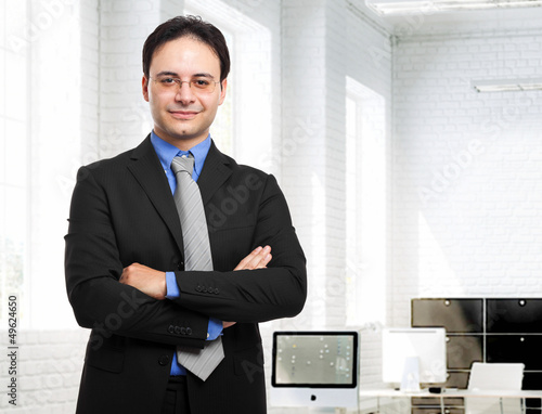 Photo: Businessman in his office Businessman in his office