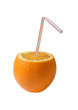Citrus cocktail with clipping path