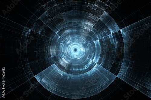 Illustration: Abstract business science or technology background Abstract business science or technology background