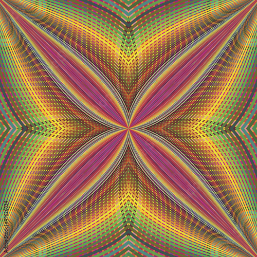 Vector: Seamless funky pop art pattern with optic illustion Seamless funky pop art pattern with optic illustion