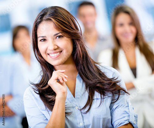 Photo: Happy business woman Happy business woman