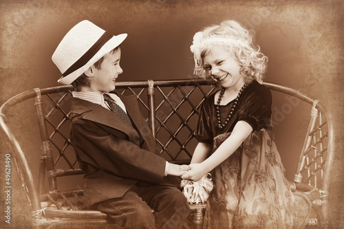 Photo: lady and gentleman lady and gentleman