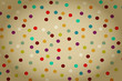 Polka Dots Hintergrund Muster Vintage
