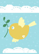 little bird is symbol of spring, life and love