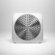 Technology App Icon Blank Template