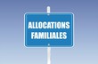 panneau allocations familiales