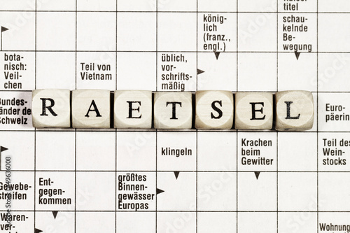 Photo: Kreuzworträtsel Kreuzworträtsel