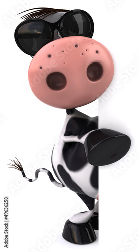 Illustration: Fun cow Fun cow