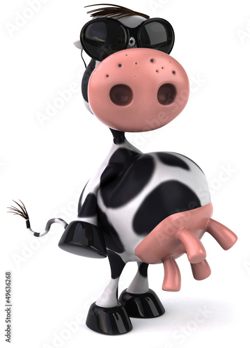 Illustration: Fun cow Fun cow