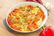vegetables baked with cheese