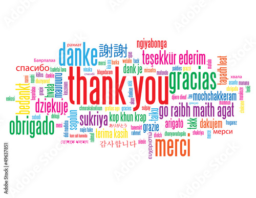 Illustration: "THANK YOU" Tag Cloud (a lot thanks gratitude message) "THANK YOU" Tag Cloud (a lot thanks gratitude message)