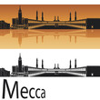 Mecca skyline