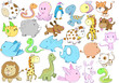 Animal Wildlife Vector Set