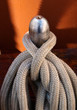 Ropes on belaying pin