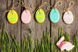 Photo: Easter homemade gingerbread cookie Easter homemade gingerbread cookie