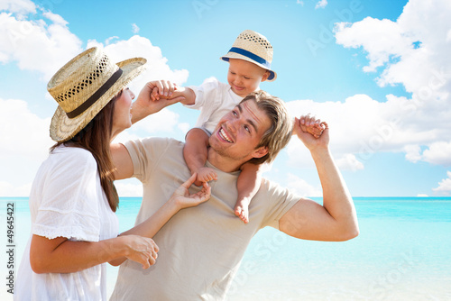 Photo: happy young family happy young family