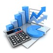 Calculator and diagram
