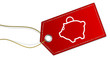 Schild Anhänger Sparschwein