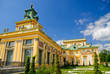 Photo: Wilanow palace - south side and clock tower, Warsaw, Poland Wilanow palace - south side and clock tower, Warsaw, Poland