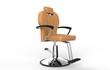 Orange - Brown Hair Salon Chair