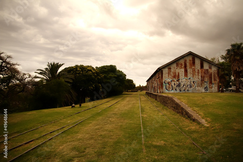 Photo: Verlassener Bahnhof in Colonia del sacramento Verlassener Bahnhof in Colonia del sacramento