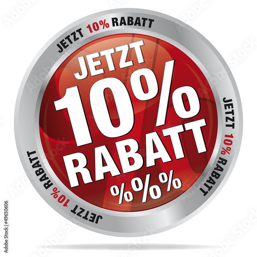 Illustration: Jetzt 10% Rabatt Jetzt 10% Rabatt