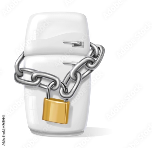 Illustration: frigo blindato frigo blindato
