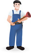 Plumber unclog pipes