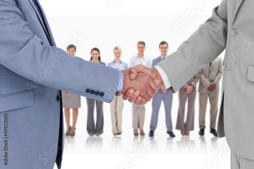 Photo: Businessmen shaking hands Businessmen shaking hands