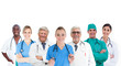 Smiling medical team