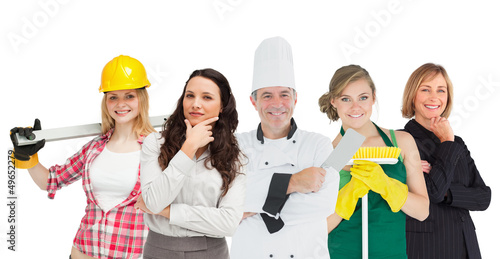 Photo: Happy workers Happy workers