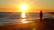 Lonely Retiree Sunset