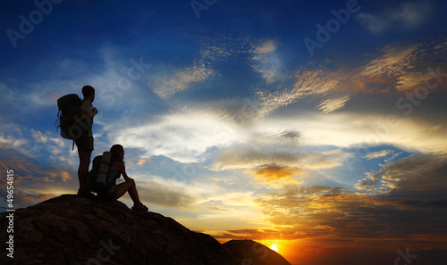 Photo: Hikers Hikers