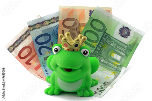 Photo: euro mit frosch euro mit frosch