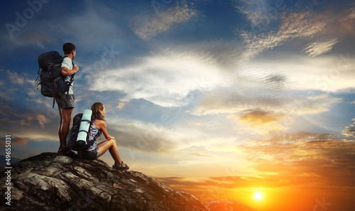 Photo: Hikers Hikers